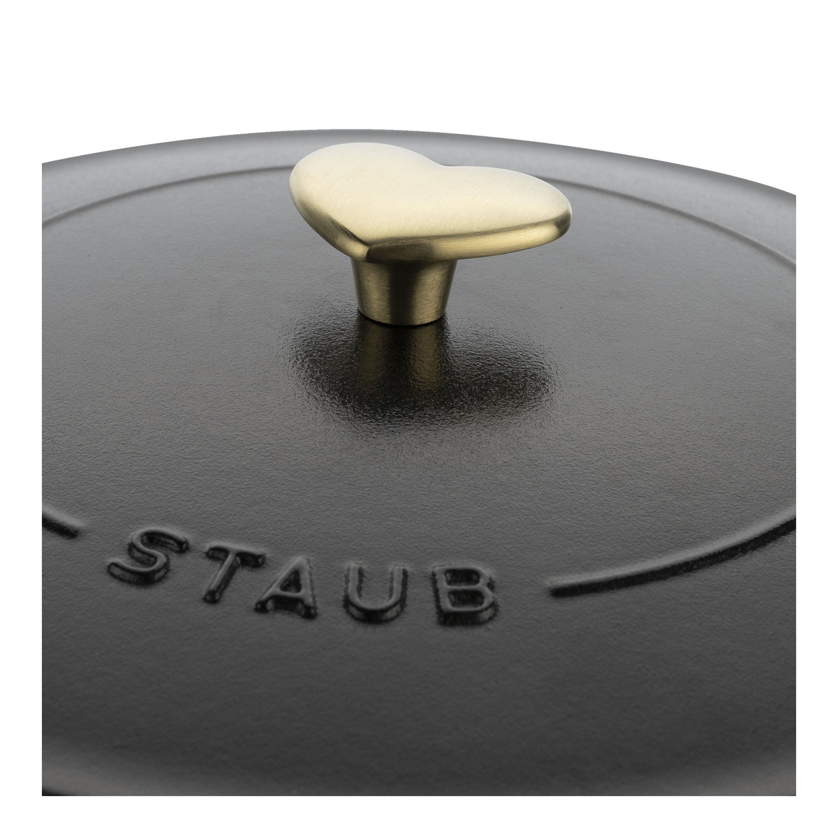 STAUB Stainless Steel Pvd Coated Heart Knob-2