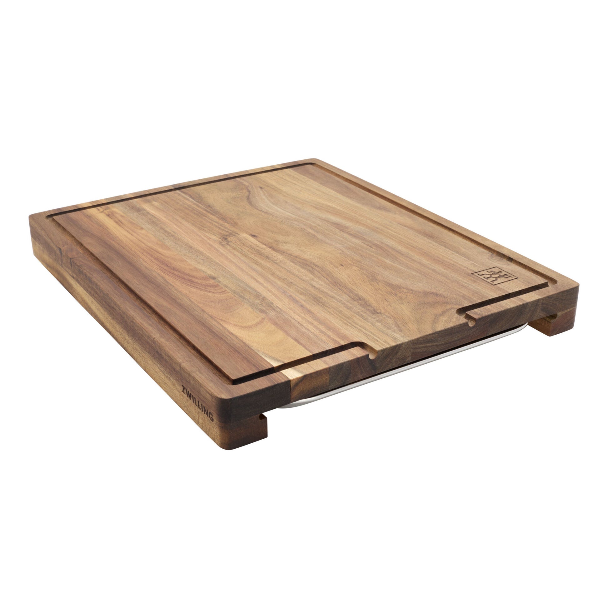 ZWILLING BBQ+ Cutting Board With Tray 43 cm x 36 cm Acacia-1