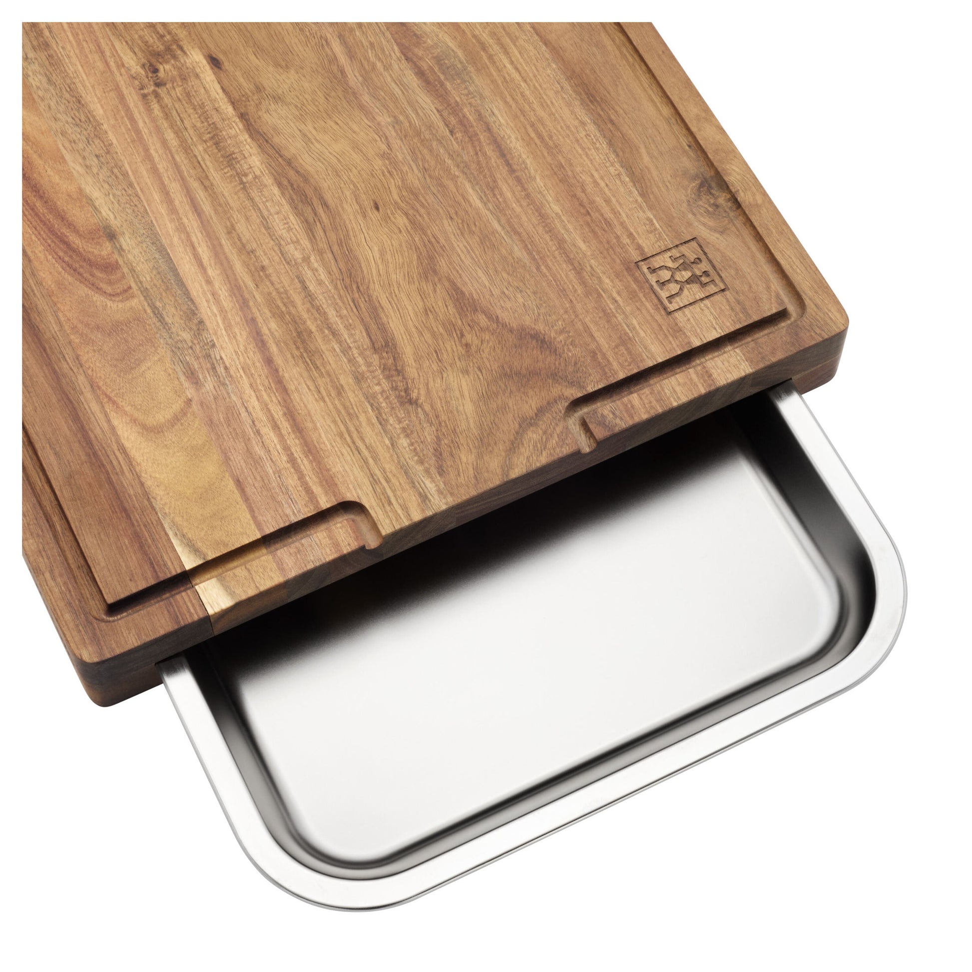 ZWILLING BBQ+ Cutting Board With Tray 43 cm x 36 cm Acacia-3
