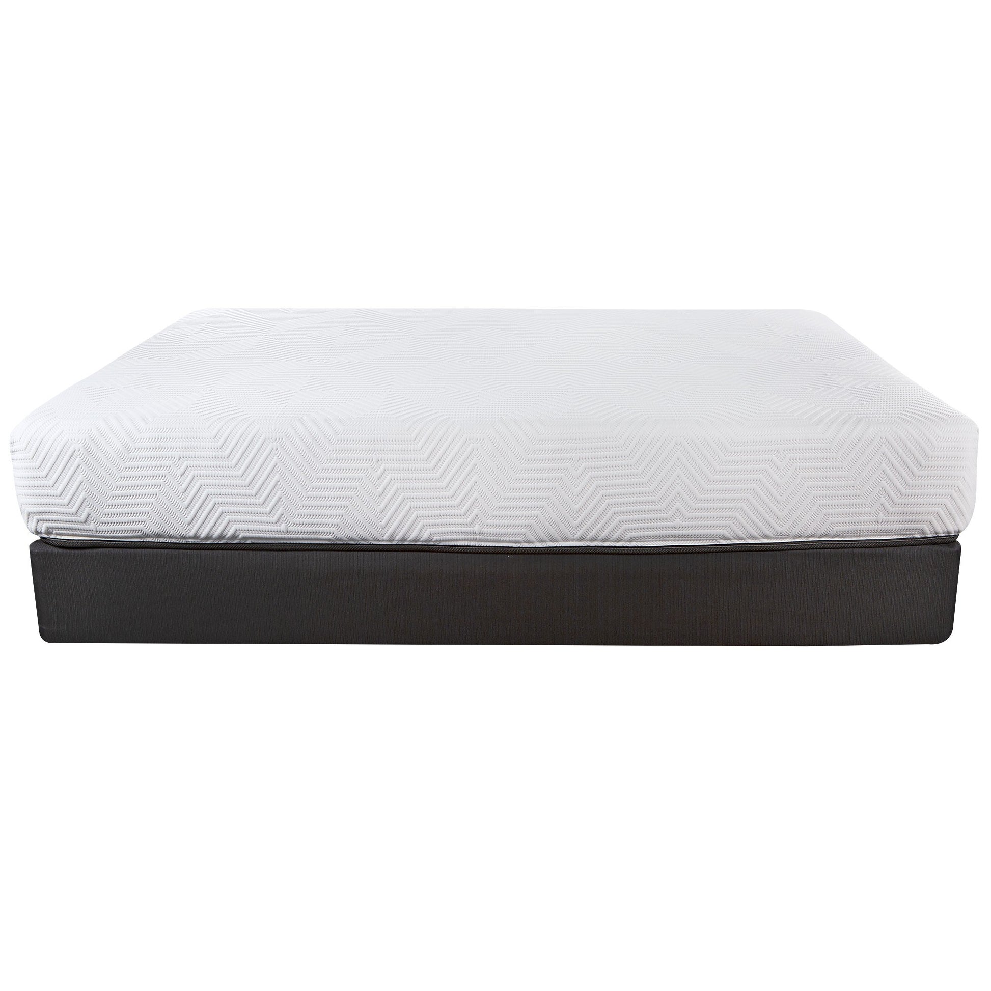 10.5" Hybrid Lux Memory Foam And Wrapped Coil Mattress Twin-Hybrid Mattresses-DECOROLALA
