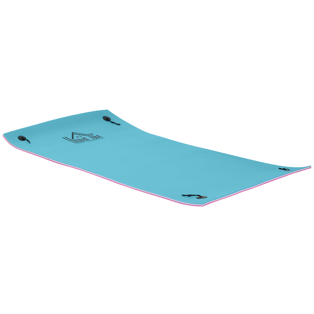 10x5ft Floating Lily Pad Water Mat - Blue XPE Foam-Floating Water Mats-DECOROLALA