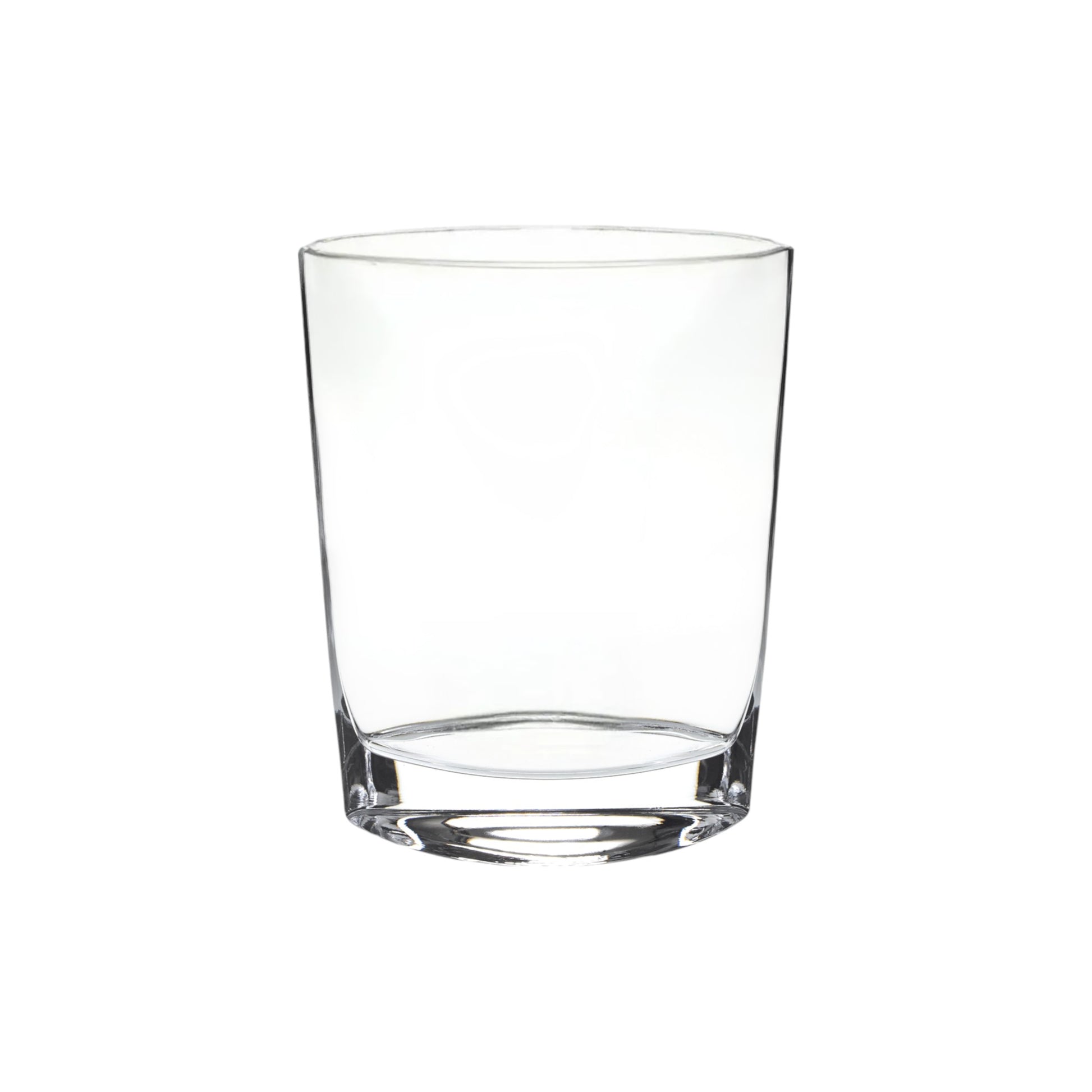 11" Clear Bud Lead Free Crystal Table Vase-Vases-DECOROLALA