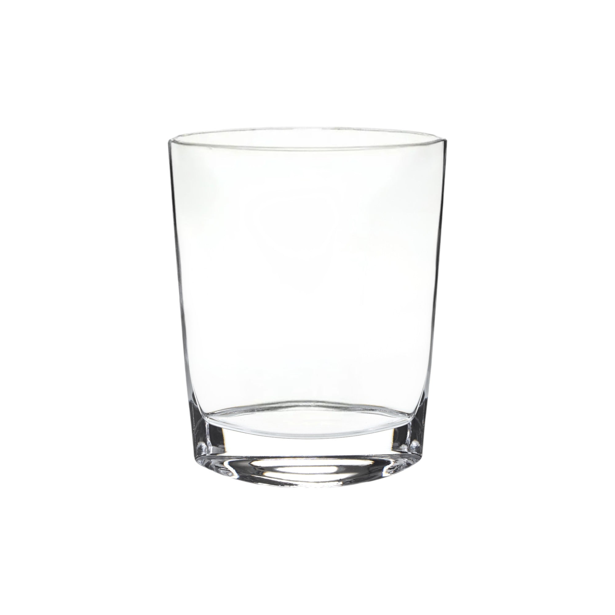 11" Clear Bud Lead Free Crystal Table Vase-Vases-DECOROLALA