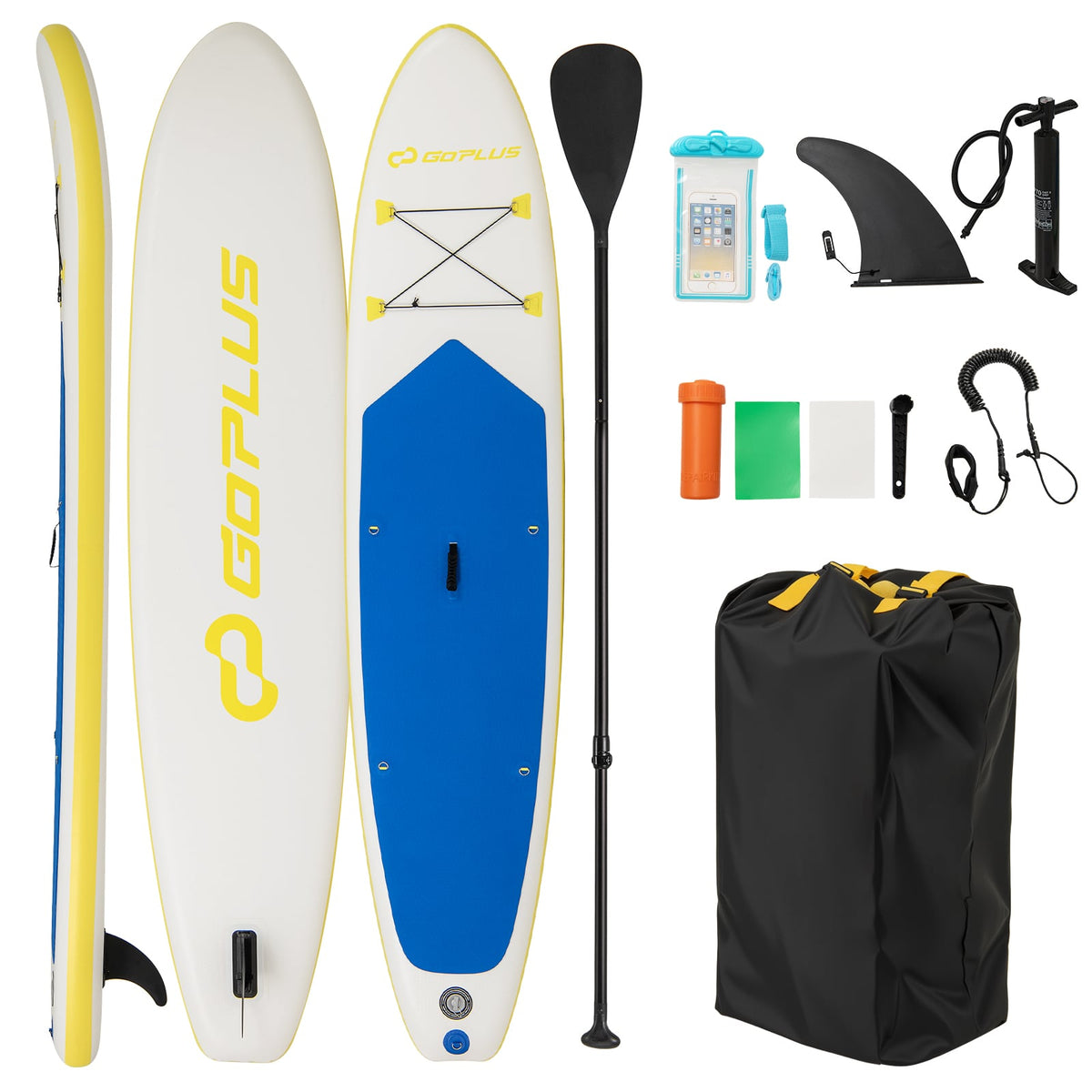 11 Feet Premium SUP Inflatable Stand Up Paddle Board with Accessories for Youth Adults-L-Surfing-DECOROLALA