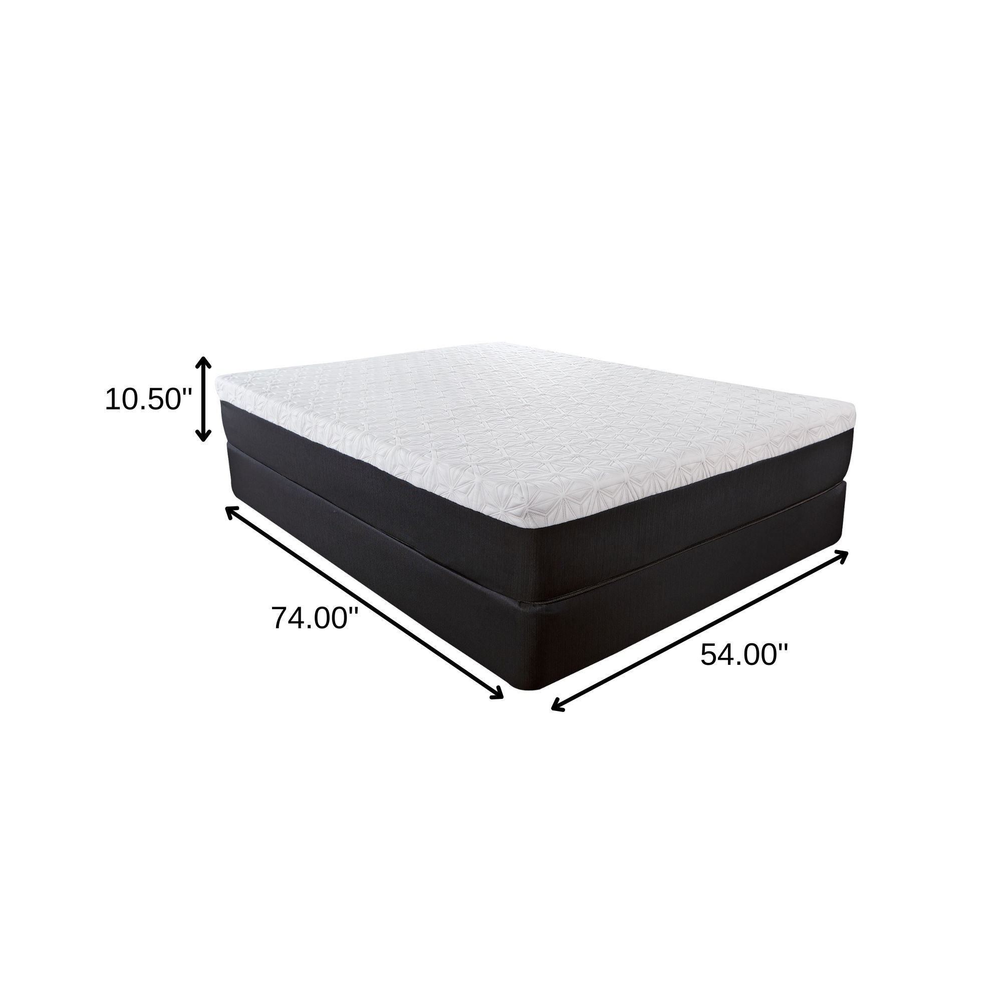 11" Foam Gel Memory Foam Mattress-Foam Mattresses-DECOROLALA