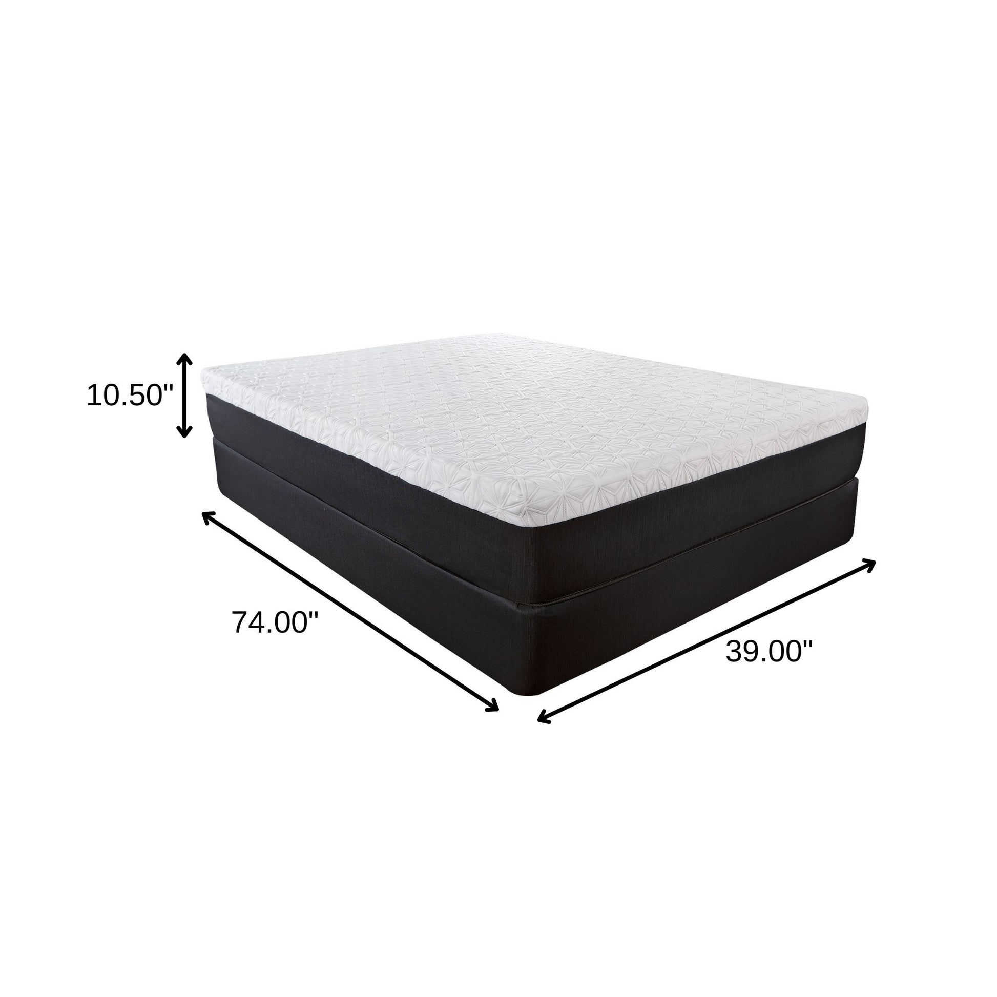 11" Foam Gel Memory Foam Mattress-Foam Mattresses-DECOROLALA