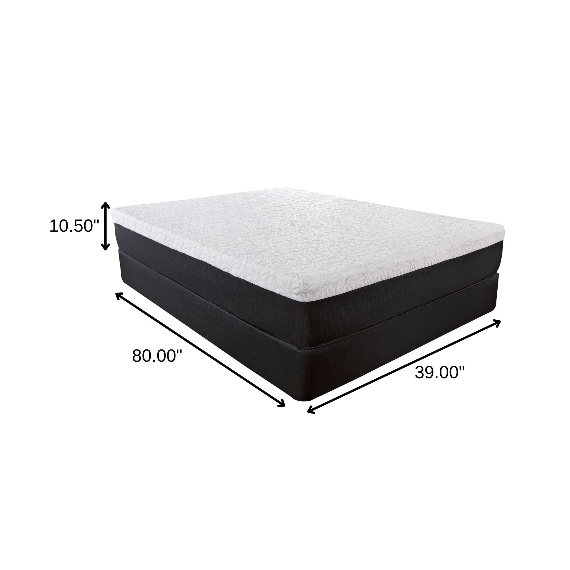 11" Foam Gel Memory Foam Mattress-Foam Mattresses-DECOROLALA