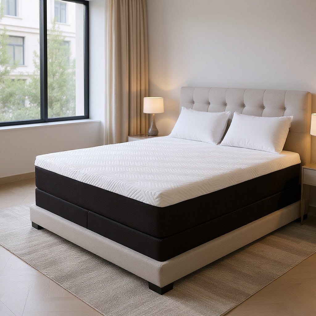 11" Hybrid Pocket Coil Gel Memory Foam Mattress-Hybrid Mattresses-DECOROLALA