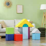 11 Piece Soft Play Blocks Kids Climb and Crawl Gym Toy Foam Building Light Colour-Toys & Games > Baby & Toddler Toys > Kids Gym & Playmats-DECOROLALA