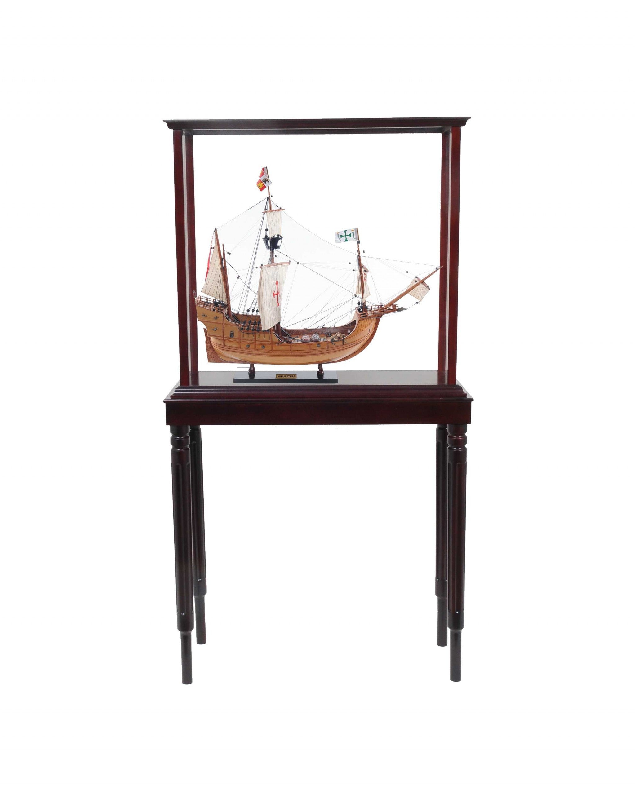 11" X 26.5" X 49.75" Small Floor Display Case-Cabinets-DECOROLALA