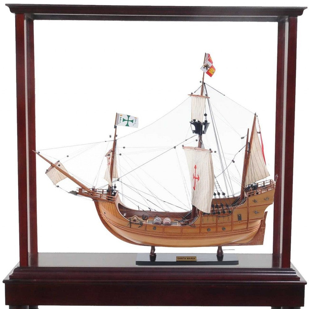 11" X 26.5" X 49.75" Small Floor Display Case-Cabinets-DECOROLALA