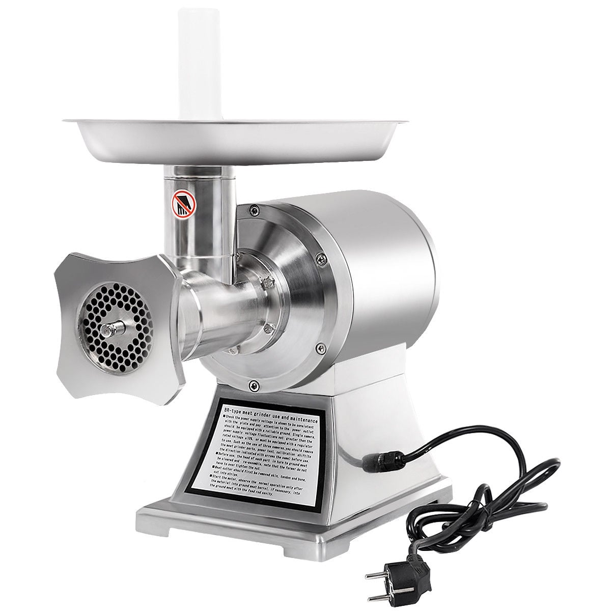 1100W Stainless Steel Heavy Duty #22 Electric Meat Grinder-Food Grinders & Mills-DECOROLALA