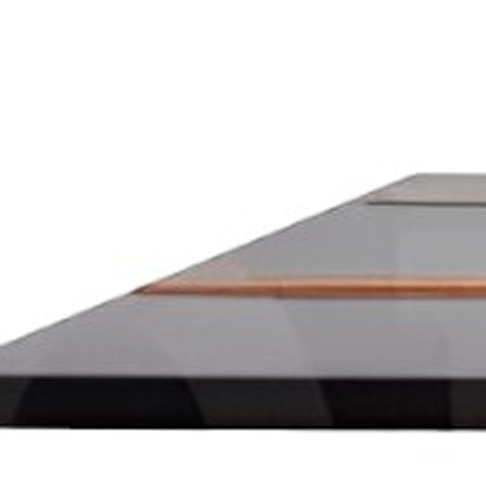 12" Black and Green Solid Wood Hand Painted c1898 Pen Duick Half-Hull Model Boat-Sculptures-DECOROLALA