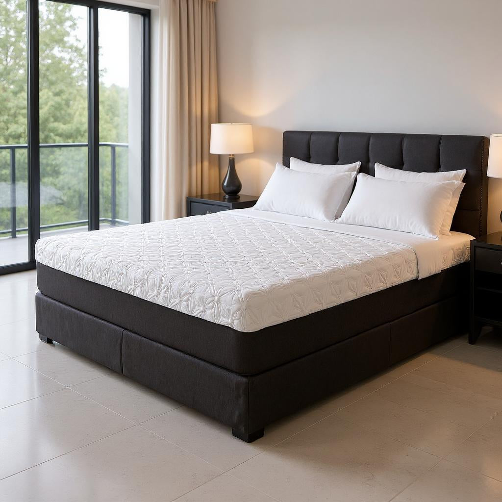 12" Foam Copper Infused Gel Memory Foam Mattress-Foam Mattresses-DECOROLALA