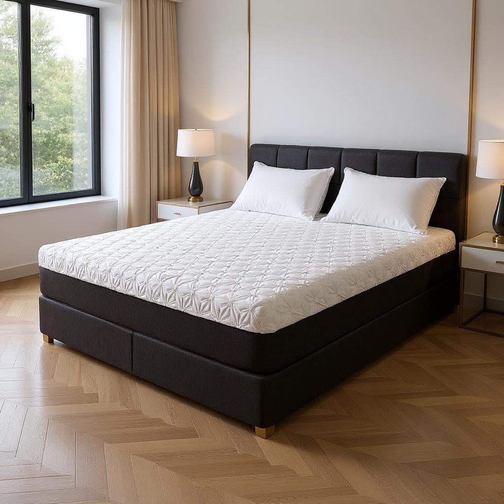 12" Foam Copper Infused Gel Memory Foam Mattress-Foam Mattresses-DECOROLALA