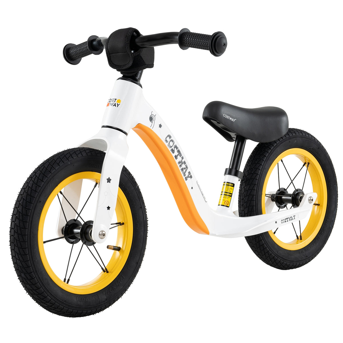 12-Inch Magnesium Alloy Balance Bike - Adjustable Seat & Handlebar