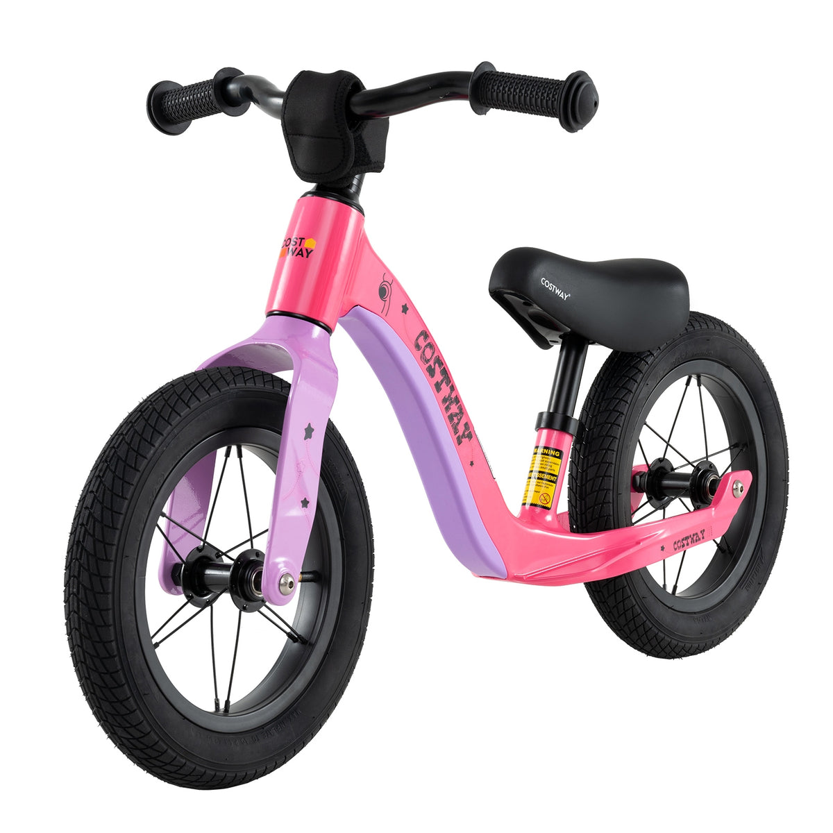 12-Inch Magnesium Alloy Balance Bike - Adjustable Seat & Handlebar
