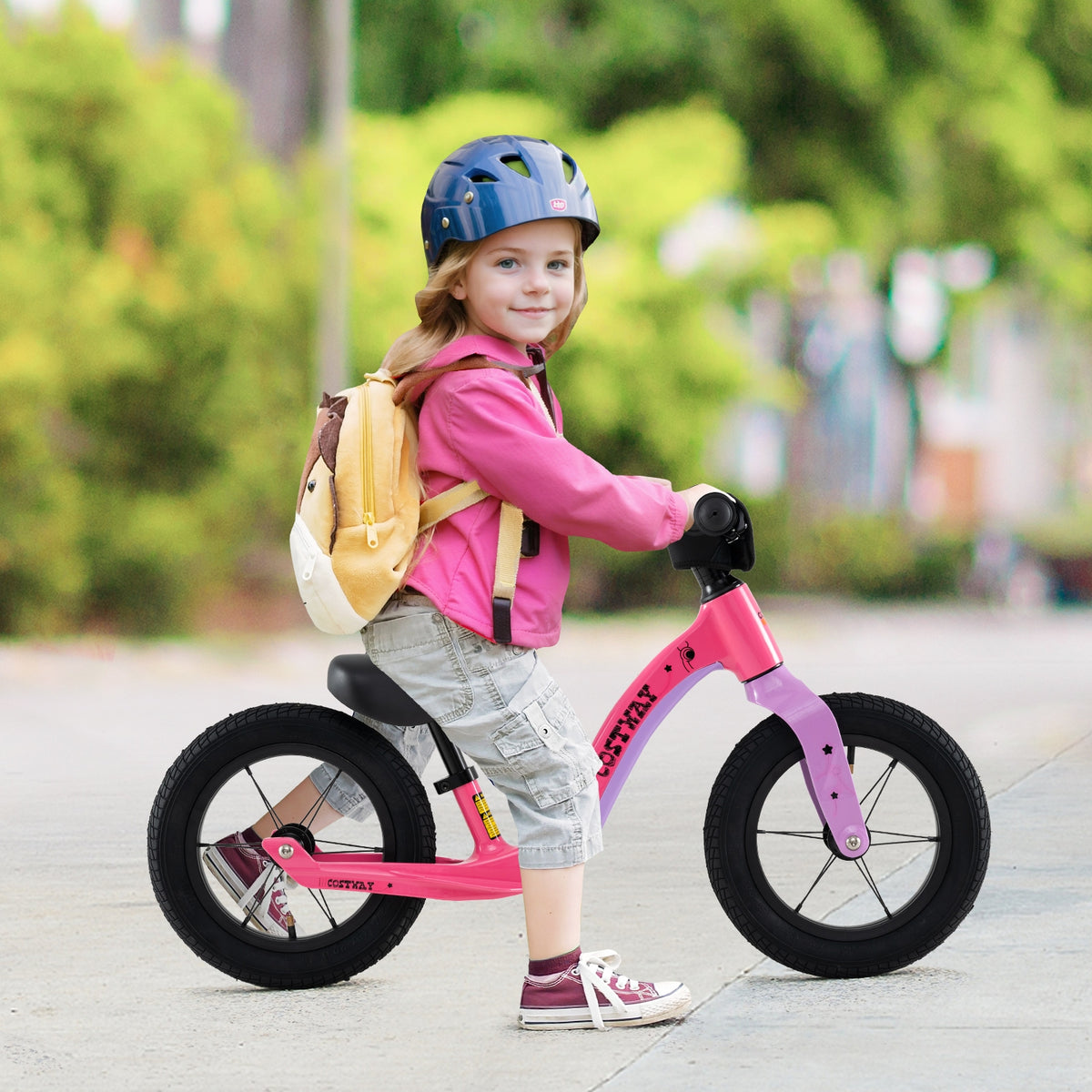 12-Inch Magnesium Alloy Balance Bike - Adjustable Seat & Handlebar