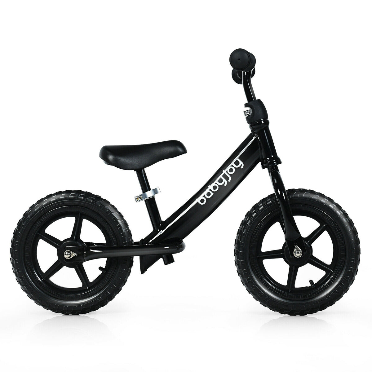 12 Inch Kids Balance Bike - Carbon Steel Adjustable Seat and Handlebar-Balance Bikes-DECOROLALA