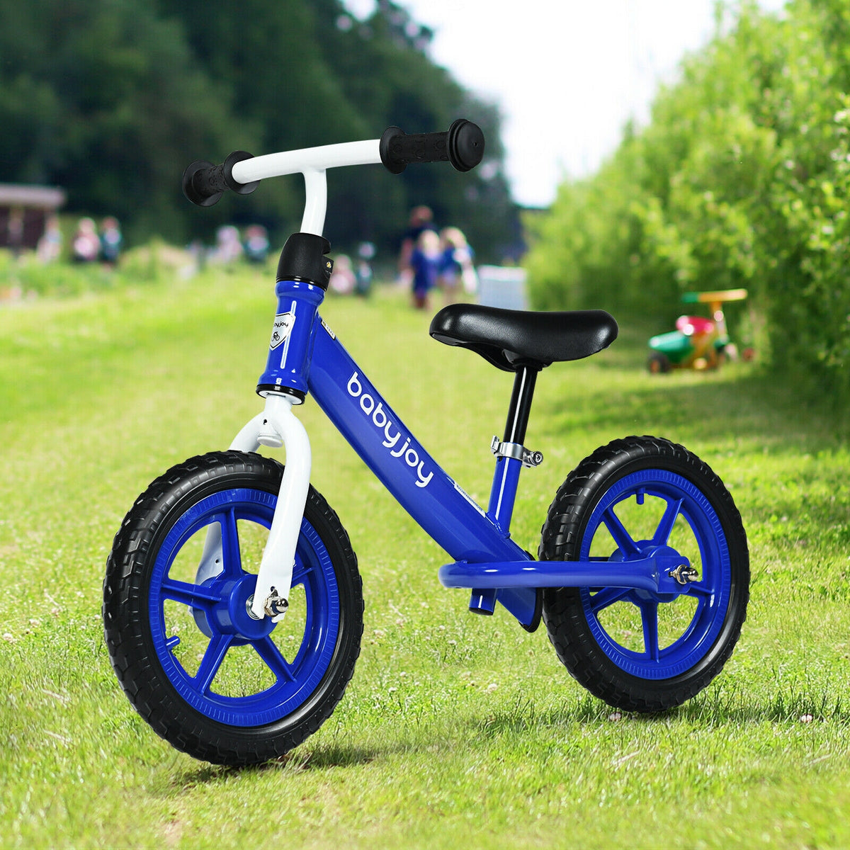 12 Inch Kids Balance No-Pedal Ride Pre Learn Bike with Adjustable Seat