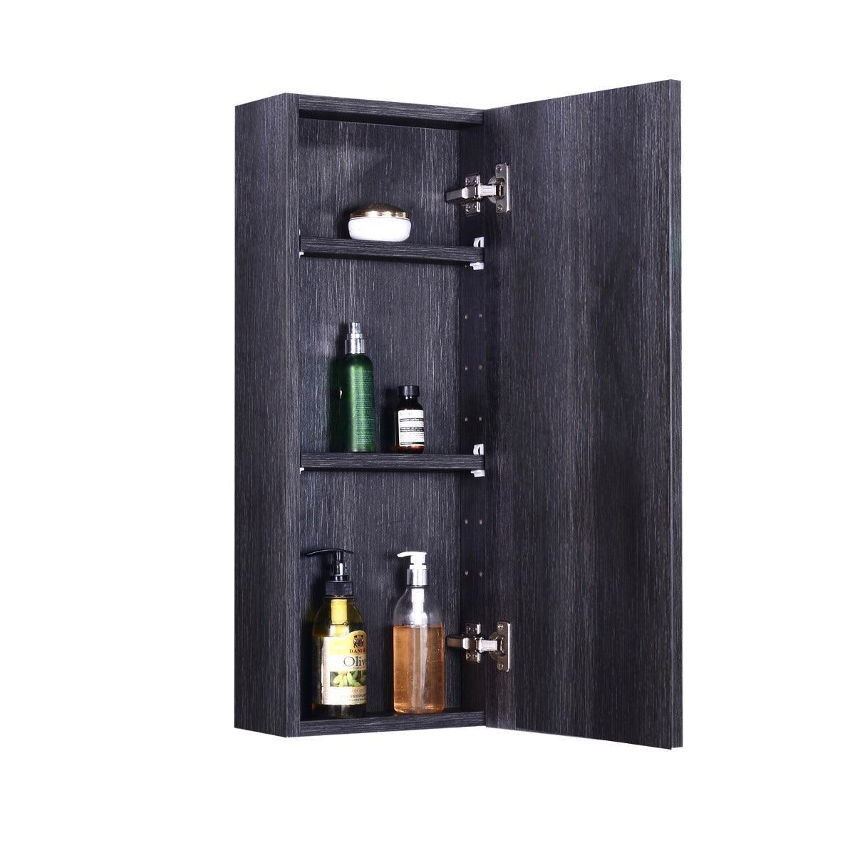 12" Medicine Cabinet - Distressed Oak Eclipse-Migration_Bathroom Vanities-DECOROLALA
