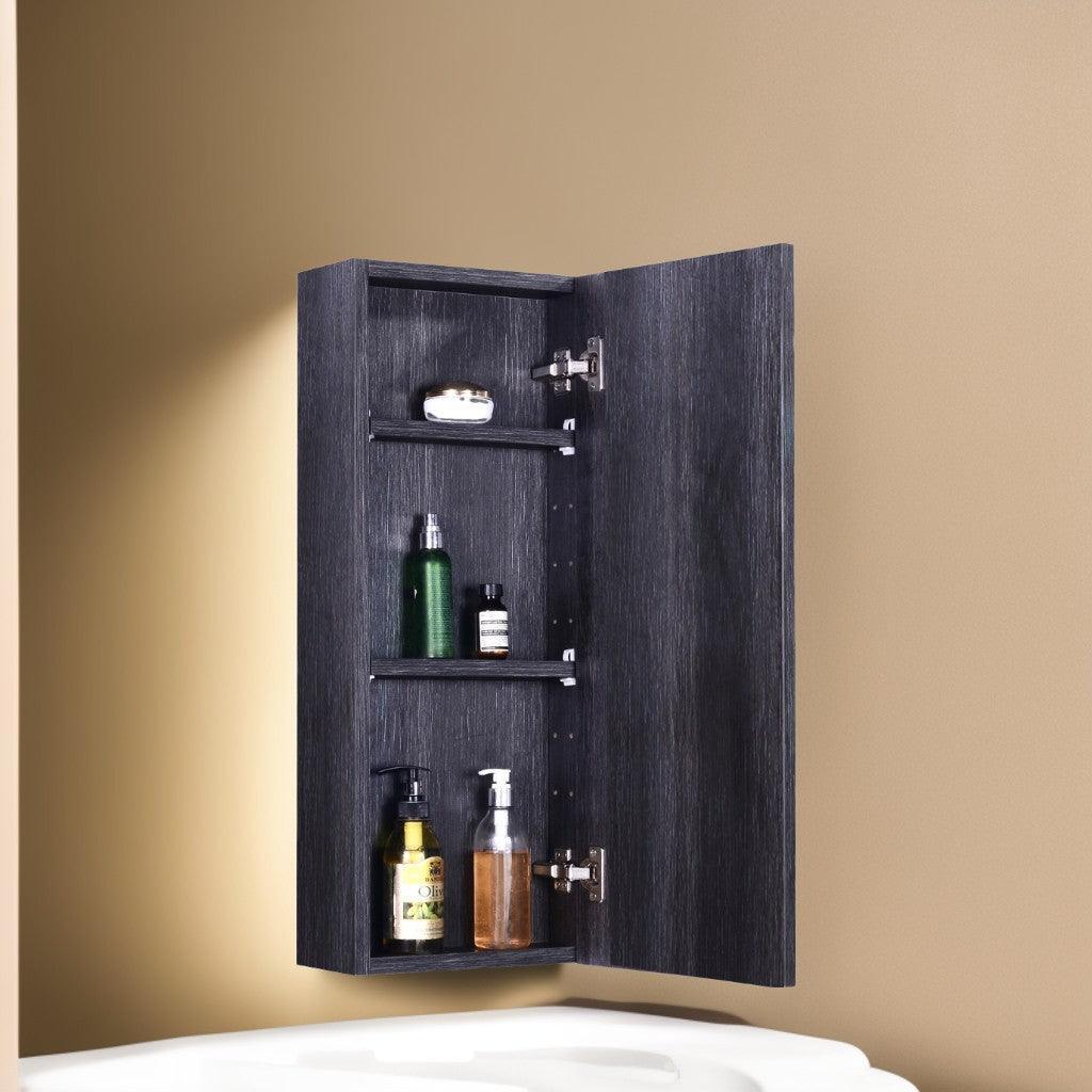 12" Medicine Cabinet - Distressed Oak Eclipse-Migration_Bathroom Vanities-DECOROLALA