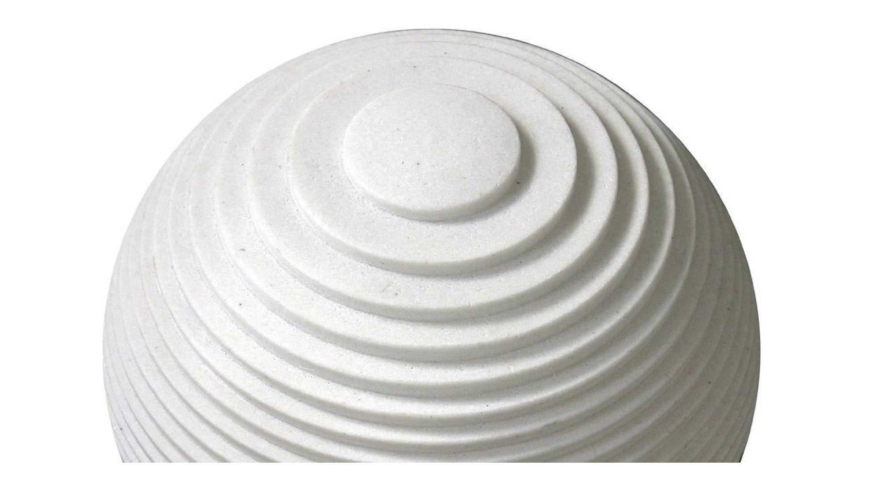 12" White Sandstone Garden Stone-Outdoor Accessories-Decor-Garden-Games-DECOROLALA
