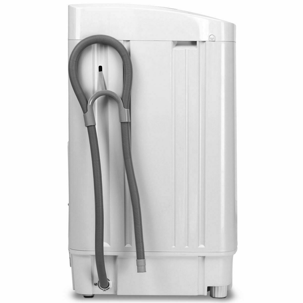 12 lbs Full-automatic Washing Machine with 10 Wash Programs-Washing Machines-DECOROLALA