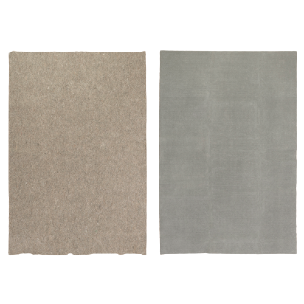 12' x 15' Gray Non Slip Rug Pad-Rug Pads-DECOROLALA