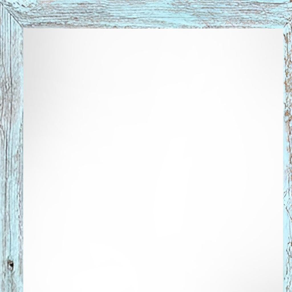 12" x 24" Blue Solid Wood Hanging Picture Frame-Picture Frames-DECOROLALA