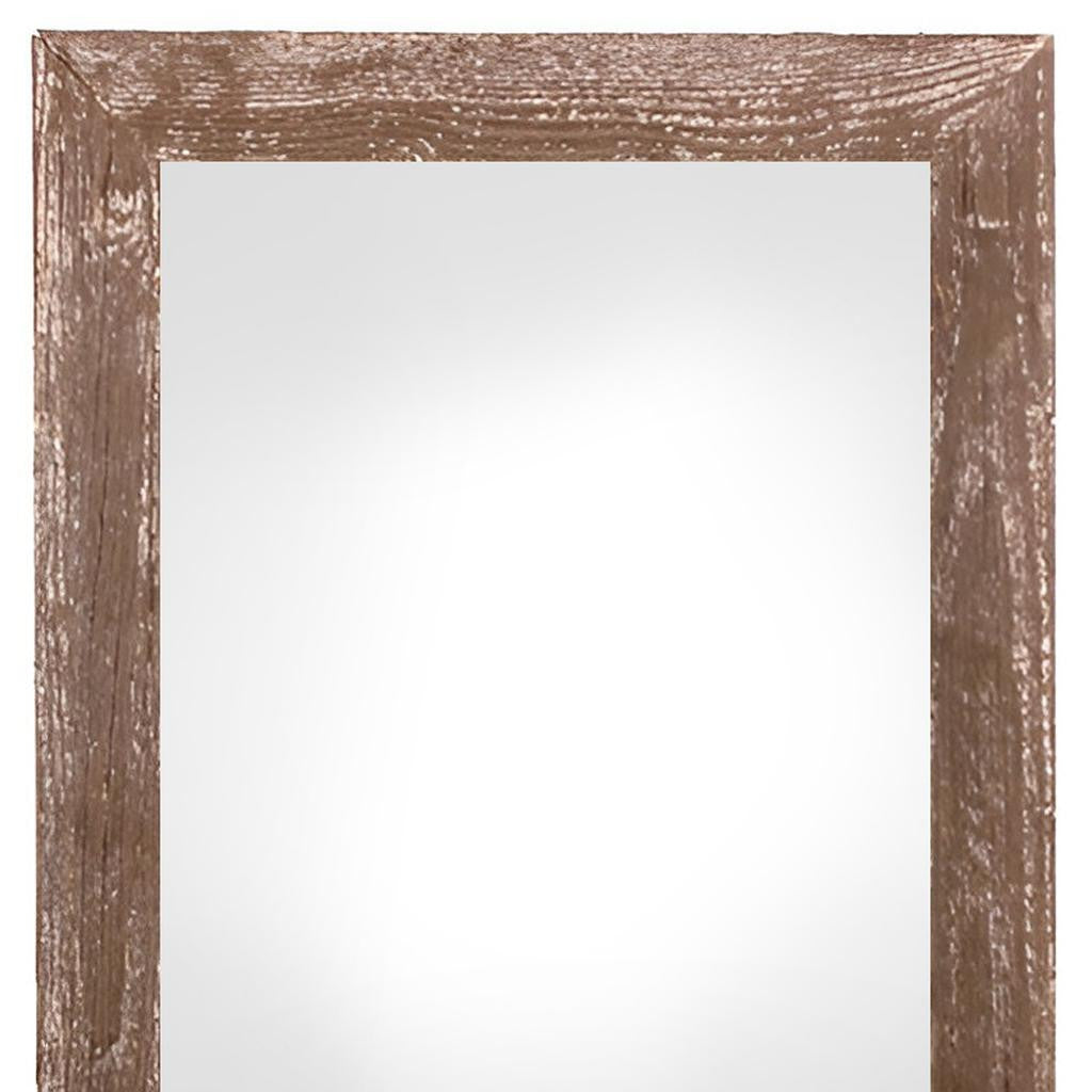 12" x 24" Espresso Solid Wood Hanging Picture Frame-Picture Frames-DECOROLALA