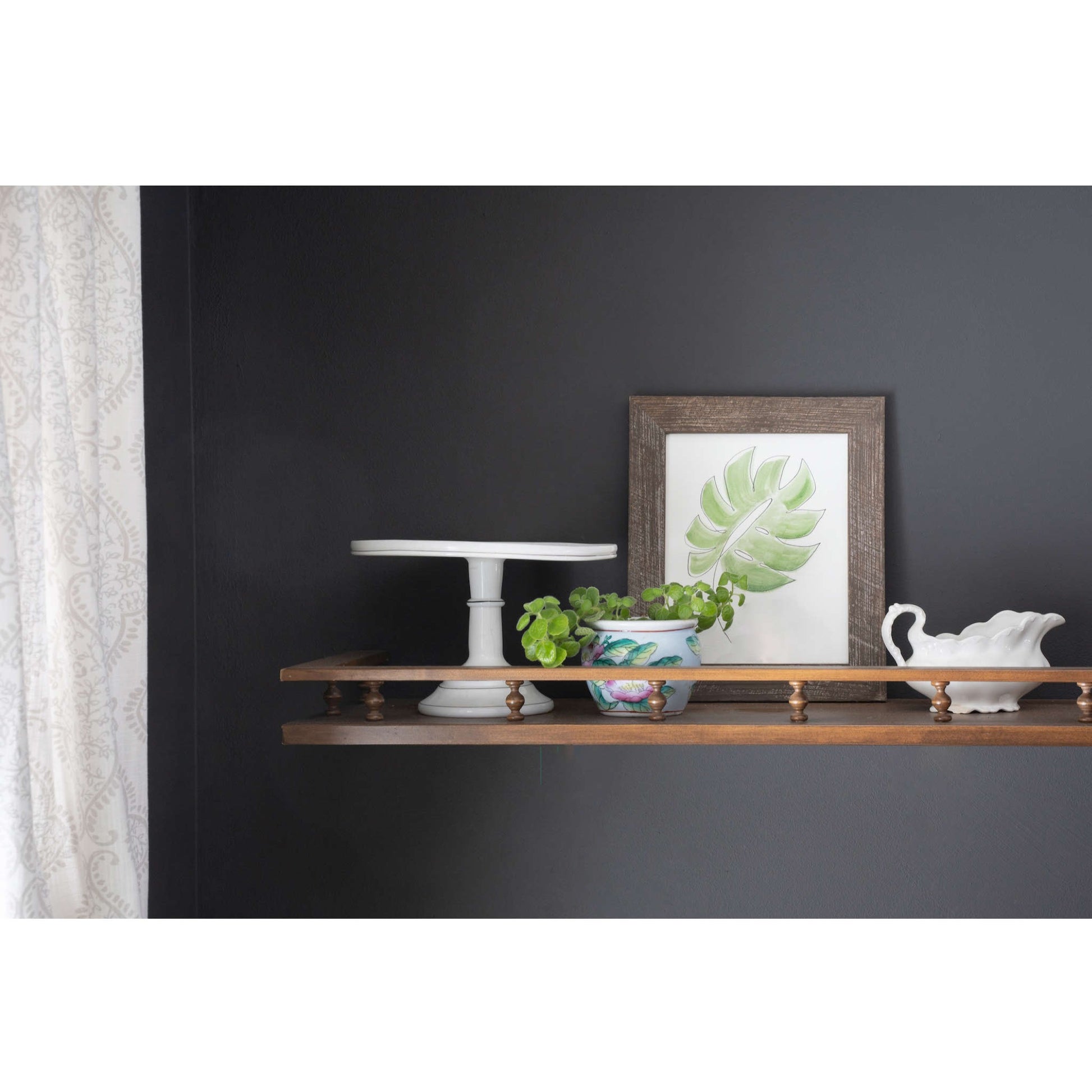 12" x 24" Espresso Solid Wood Hanging Picture Frame-Picture Frames-DECOROLALA