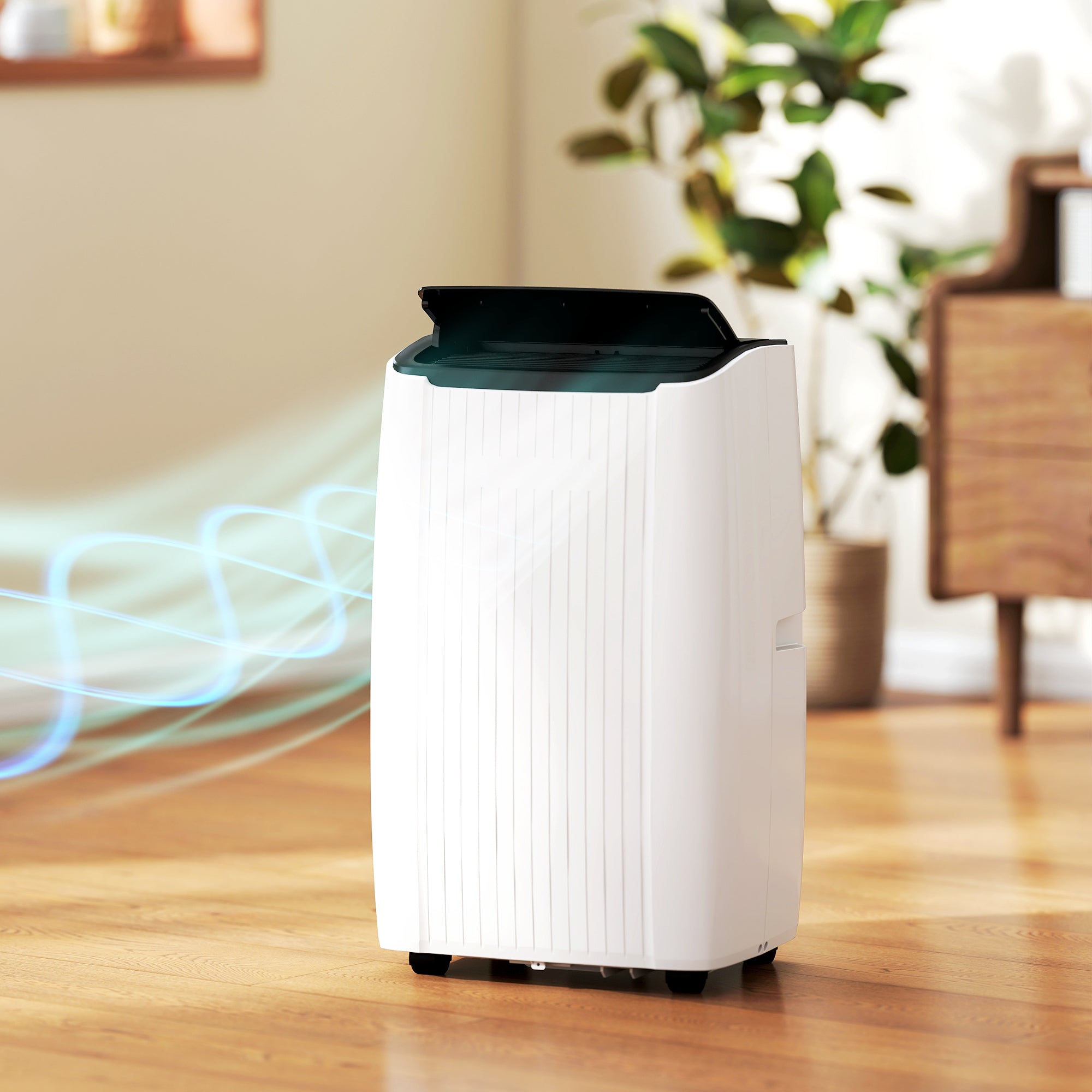 12000 BTU 5-in-1 Portable Air Conditioner - WiFi White-Air Conditioner-DECOROLALA