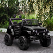 12V Kids Ride-On Off-Road Truck with Remote Control-Toys & Games > Baby & Toddler Toys > Electric Ride-On Toys > Electric Toy Cars-DECOROLALA