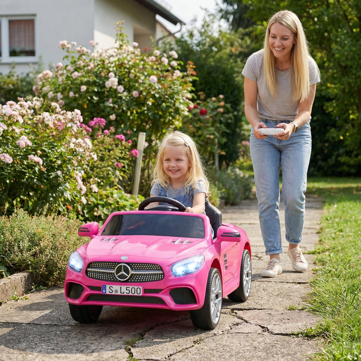Mercedes-Benz SL R231 12V Kids Ride-On Car with Remote Control