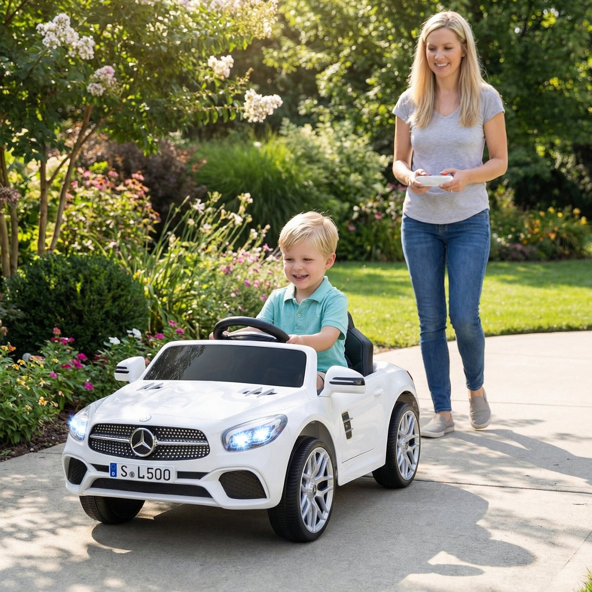 Mercedes-Benz SL R231 12V Kids Ride-On Car with Remote Control