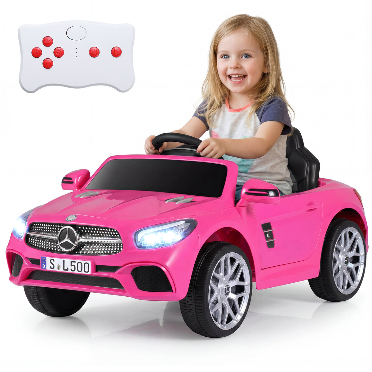 Mercedes-Benz SL R231 12V Kids Ride-On Car with Remote Control