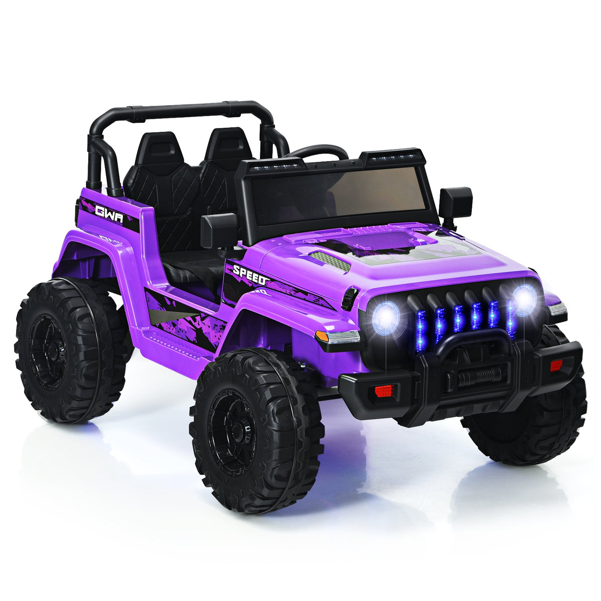 12V Kids Ride-On Jeep Car with 2.4G Remote Control