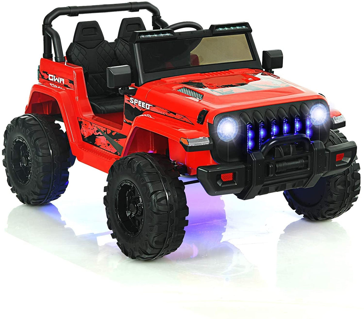 12V Kids Ride-On Jeep Car with 2.4G Remote Control