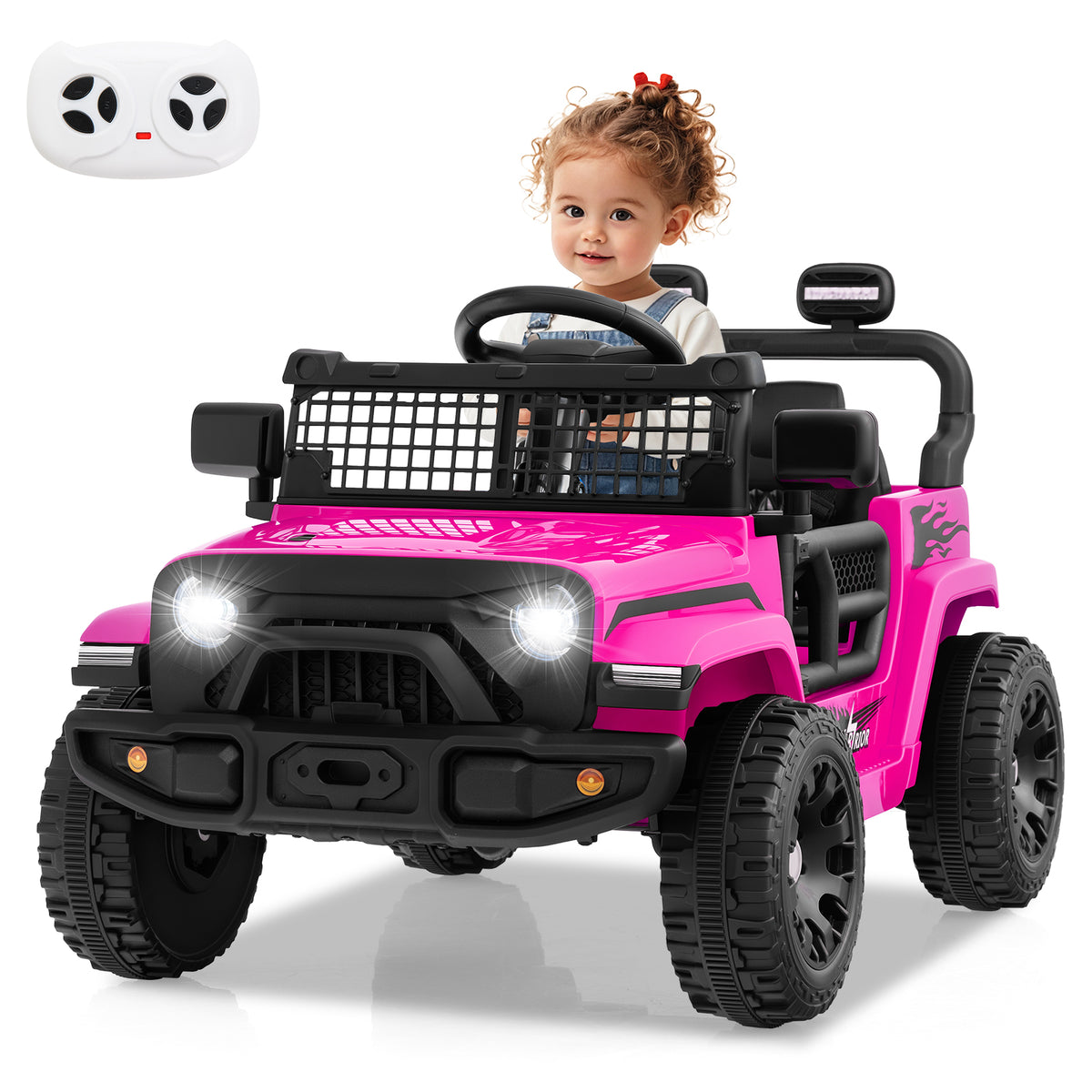 12V Kids Electric Ride-On Truck with Remote Control