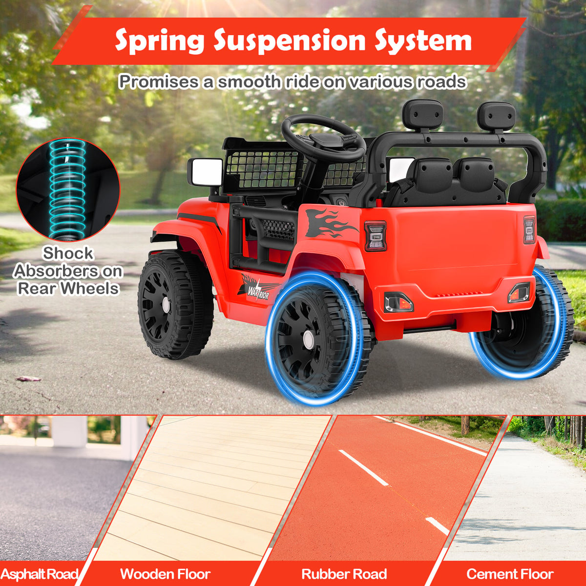12V Kids Electric Ride-On Truck with Remote Control