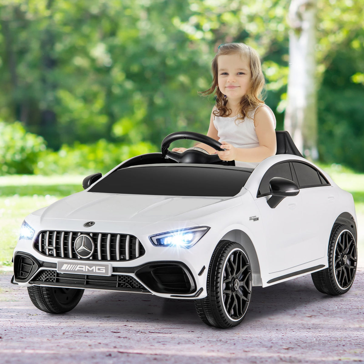12V Kids Ride on Car Mercedes-Benz AMG CLA 45 with Remote