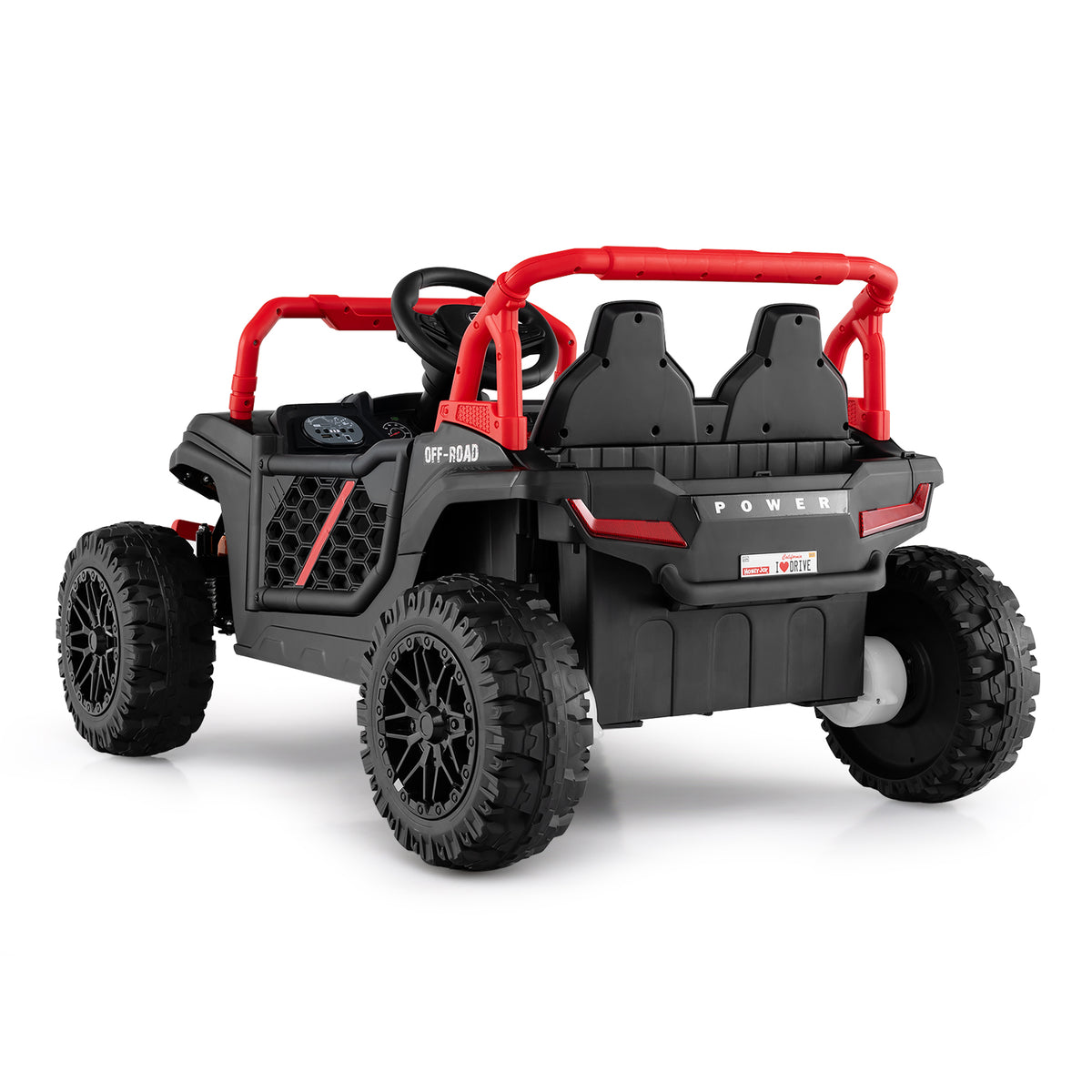 12V Kids Ride on Truck Off-Road UTV with Parental Remote and Lights