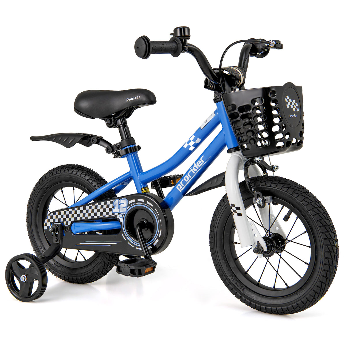 Vélo pour enfants avec roues stabilisatrices, pour les 3 à 4 ans