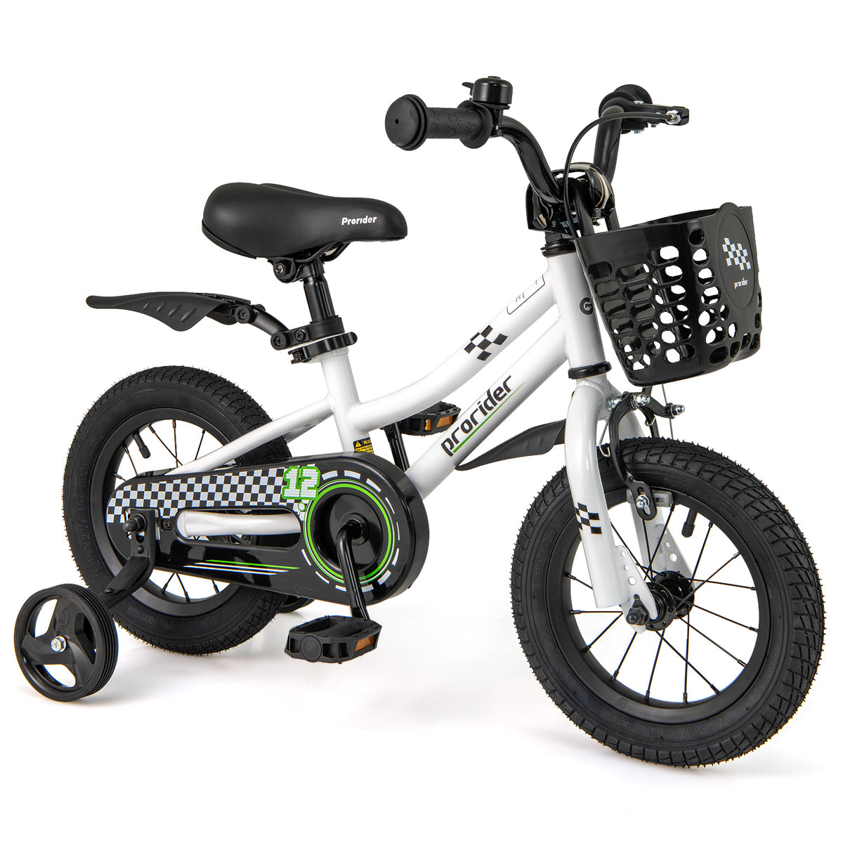 Vélo pour enfants avec roues stabilisatrices, pour les 3 à 4 ans