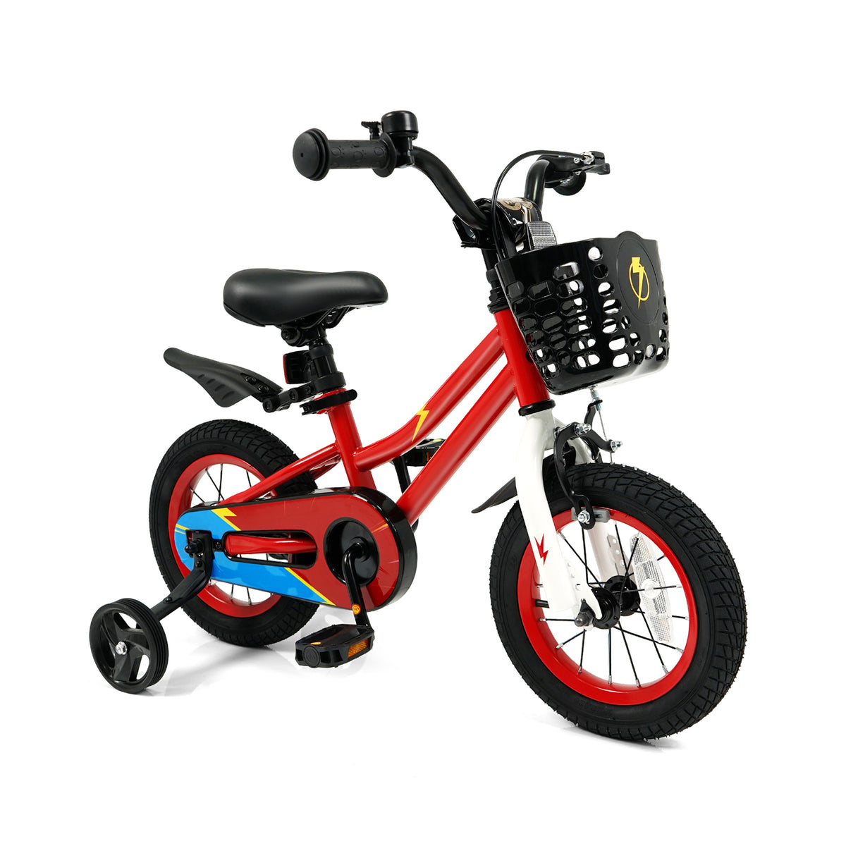 Kids Bike Children Bicycle with Training Wheels for 3-4 Years Old