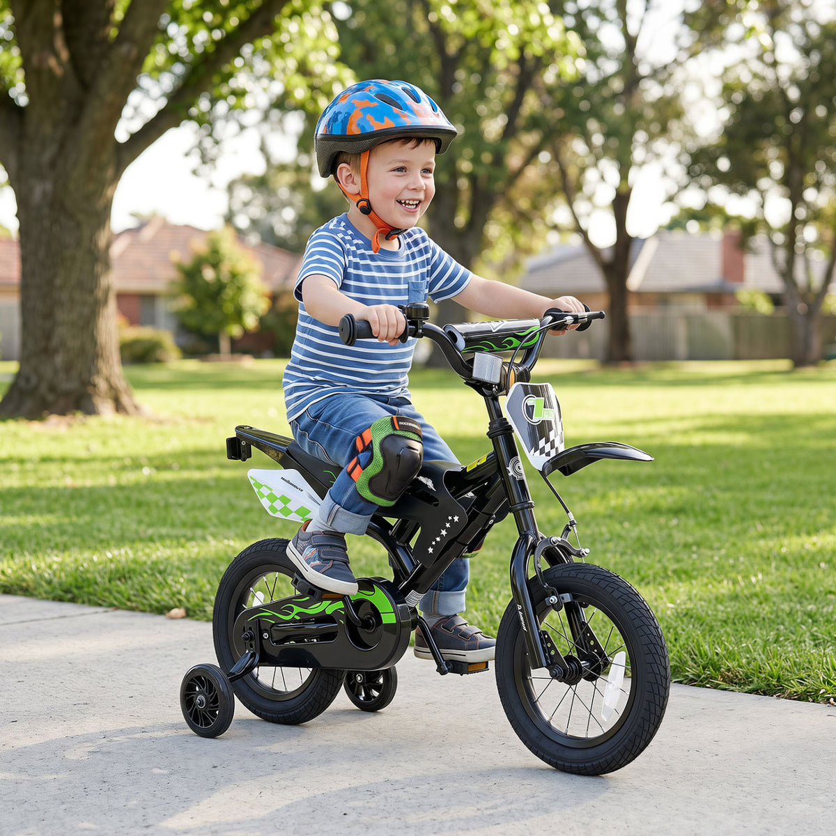 Kids Bike Motorcycle-Inspired for Boy Girl Ages 3-4 Years