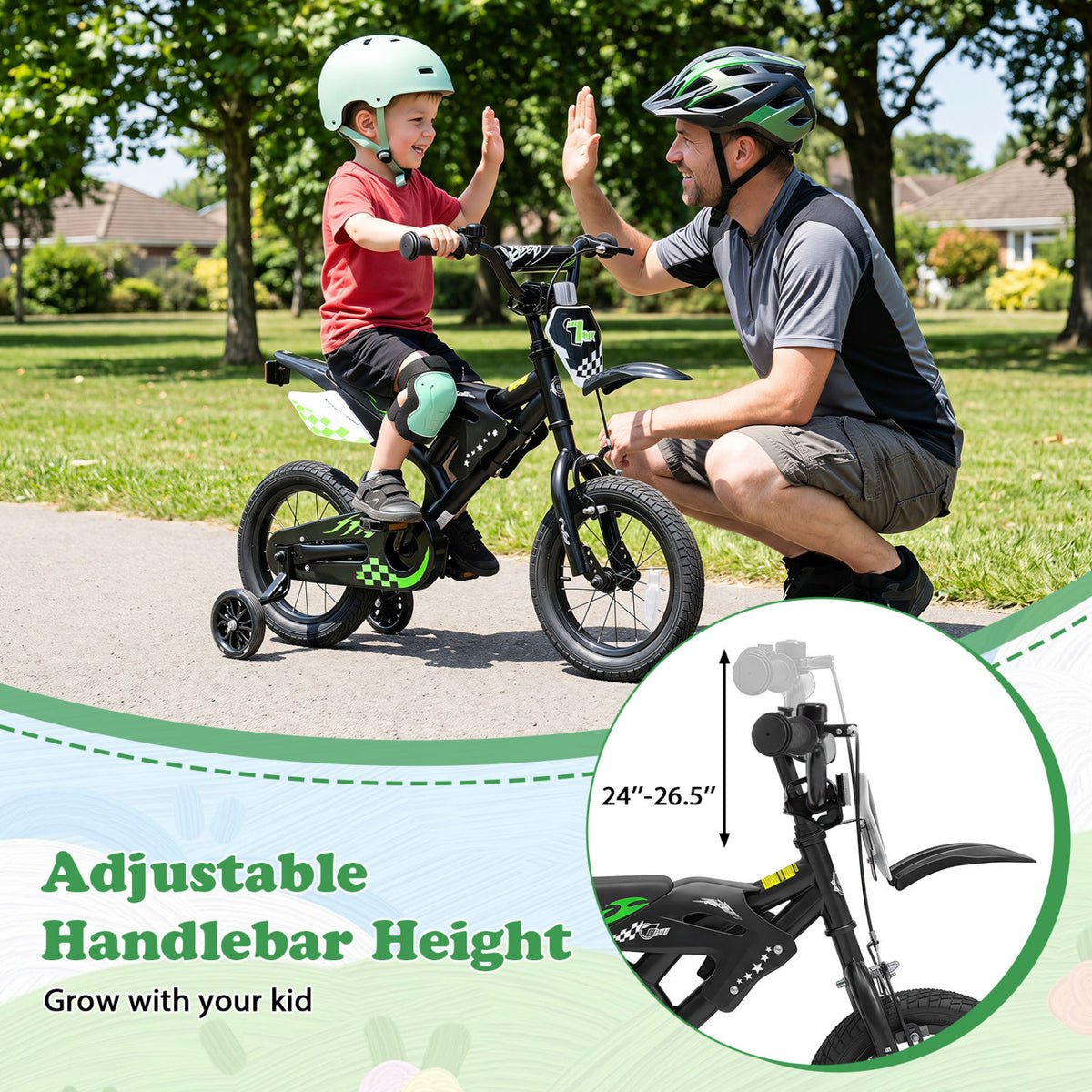 Kids Bike Motorcycle-Inspired for Boy Girl Ages 3-4 Years