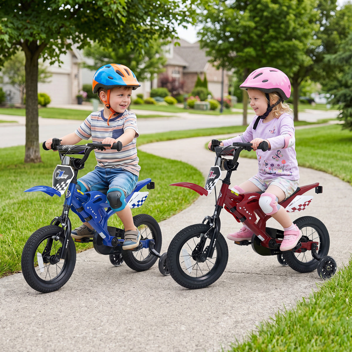 Kids Bike Motorcycle-Inspired for Boy Girl Ages 3-4 Years