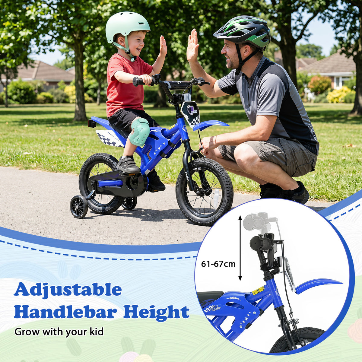 Kids Bike Motorcycle-Inspired for Boy Girl Ages 3-4 Years